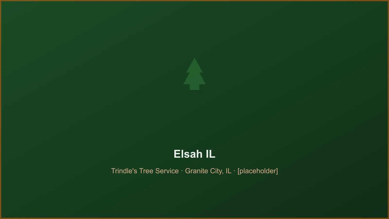Trindle's Tree Service crew performing tree removal and crane takedown work in Elsah, IL